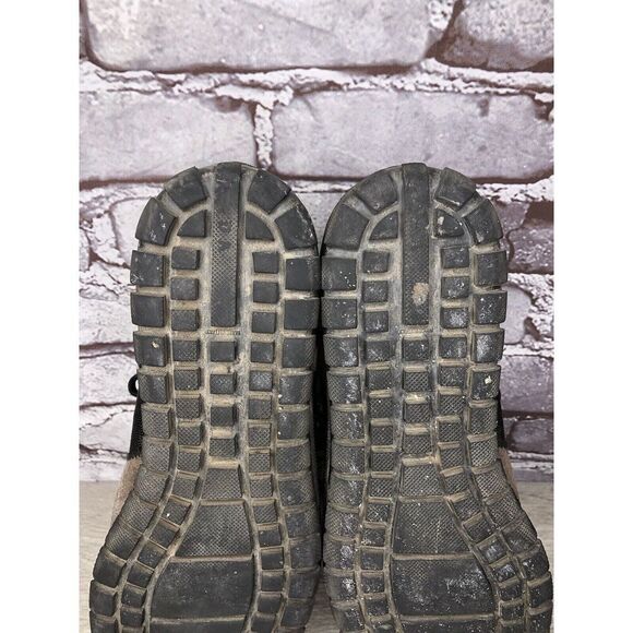 Prada Tan Suede Green Mesh Black Lace Up Casual Hiking Shoes Men Sz 7.5M US/41EU main image 12